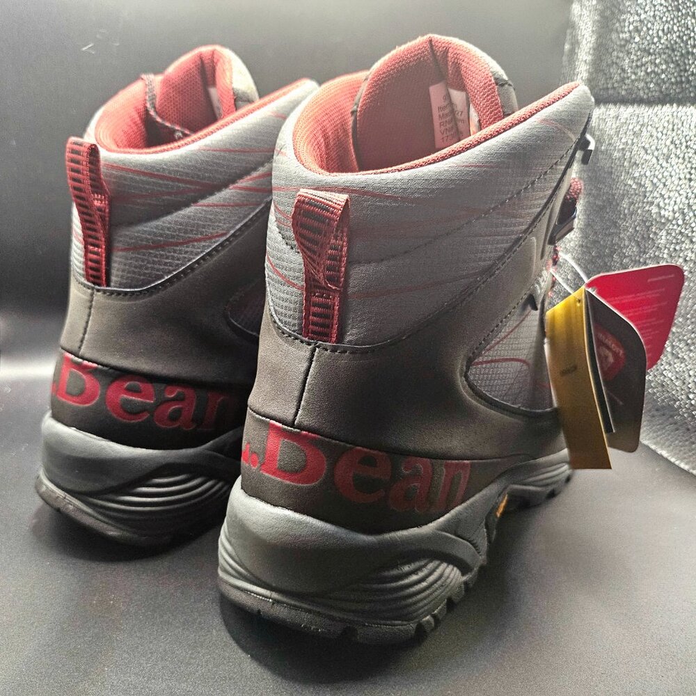 LL BEAN Snow Challenger Hiking Boots, Men's Size 9.5, Dark Gray, Brand New In Bx - Picture 4 of 14